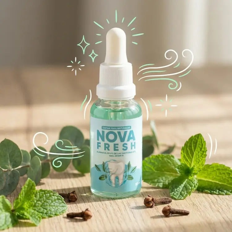 Nova Fresh – Solución inmediata contra el mal aliento