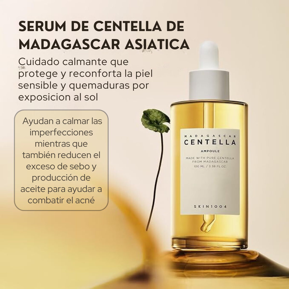 SERUM CENTELLA SK1004  || Piel más calmada y sin menos brotes