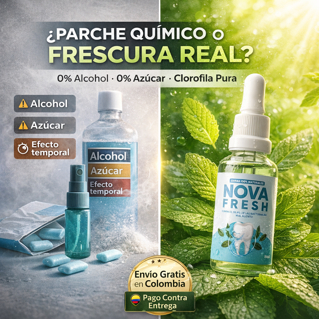 Nova Fresh – Solución inmediata contra el mal aliento