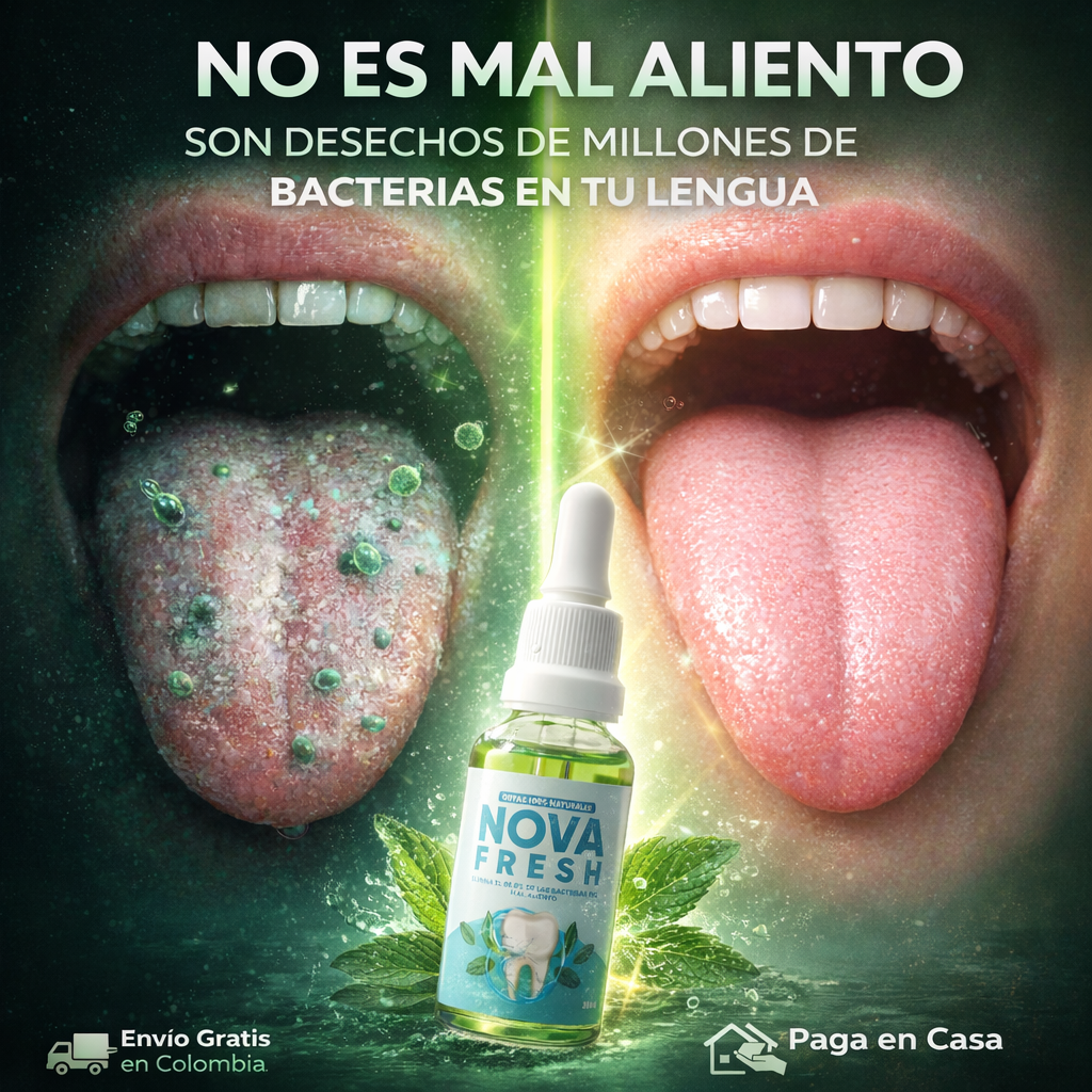 Nova Fresh – Solución inmediata contra el mal aliento