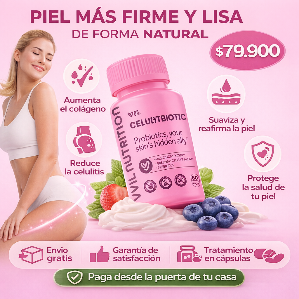 Vil Celulytbiotic - Controla la celulitis de forma natural